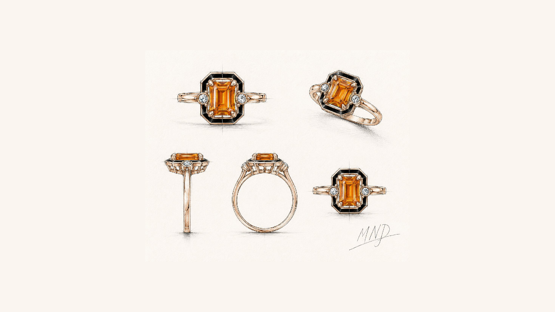 Mahenge spinel — sketched in dialogue