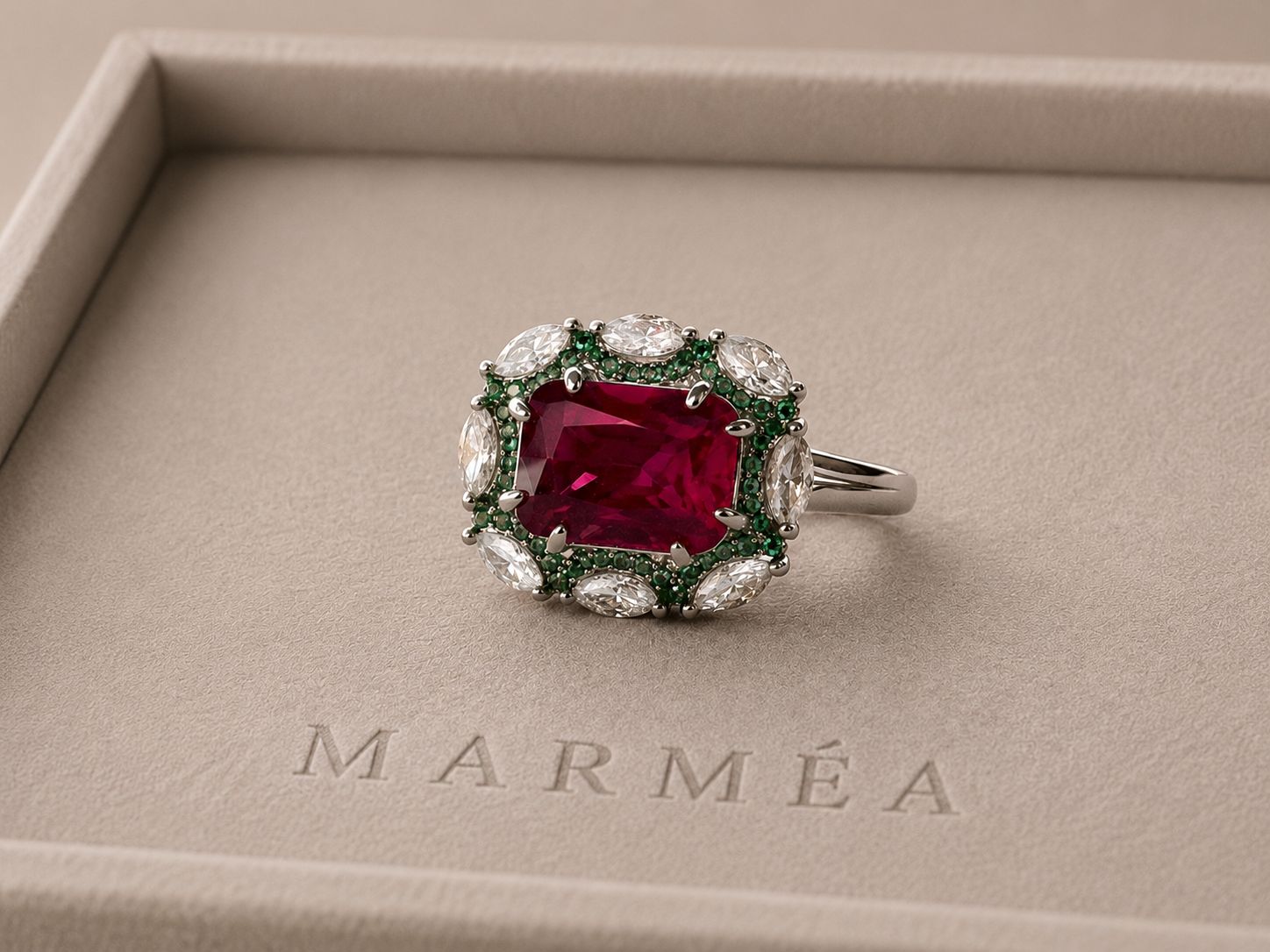 Yellow Sapphire Ring — view B